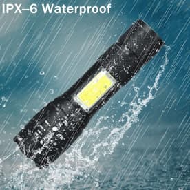 USB Charging Powerful Flashlight Torch