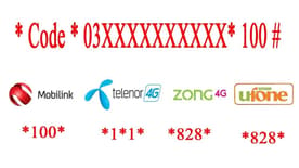 Share Balance Code | Jazz | Zong | Ufone | Telenor