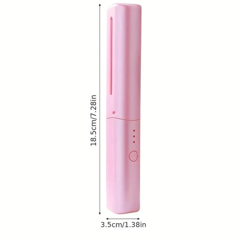 Travel Comb Cordless Rechargeable Hair Straightener