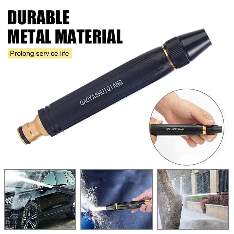 High Pressure Metal Brass Adjustable Nozzle Water Spray Gun