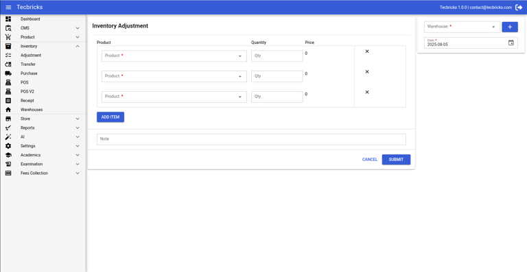 Quasar Vue 3 Extreme Admin Theme by Tecbricks