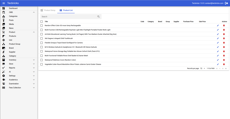Quasar Vue 3 Extreme Admin Theme by Tecbricks